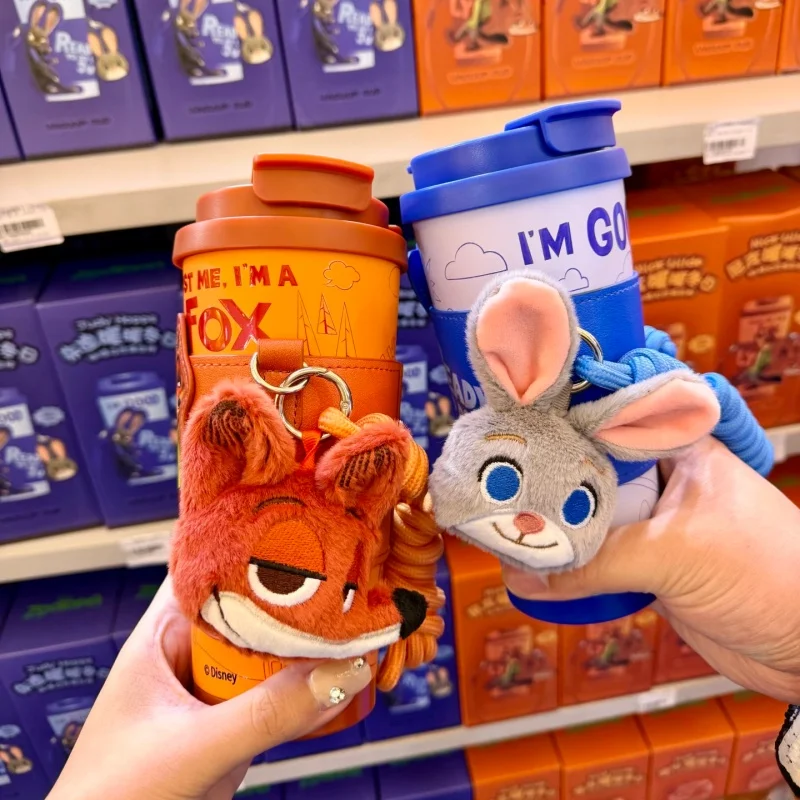 nieuwe echte Nick Wilde grote capaciteit roestvrijstalen beker koffiekopje waterfles reisbeker zootopia periferie vakantiecadeau