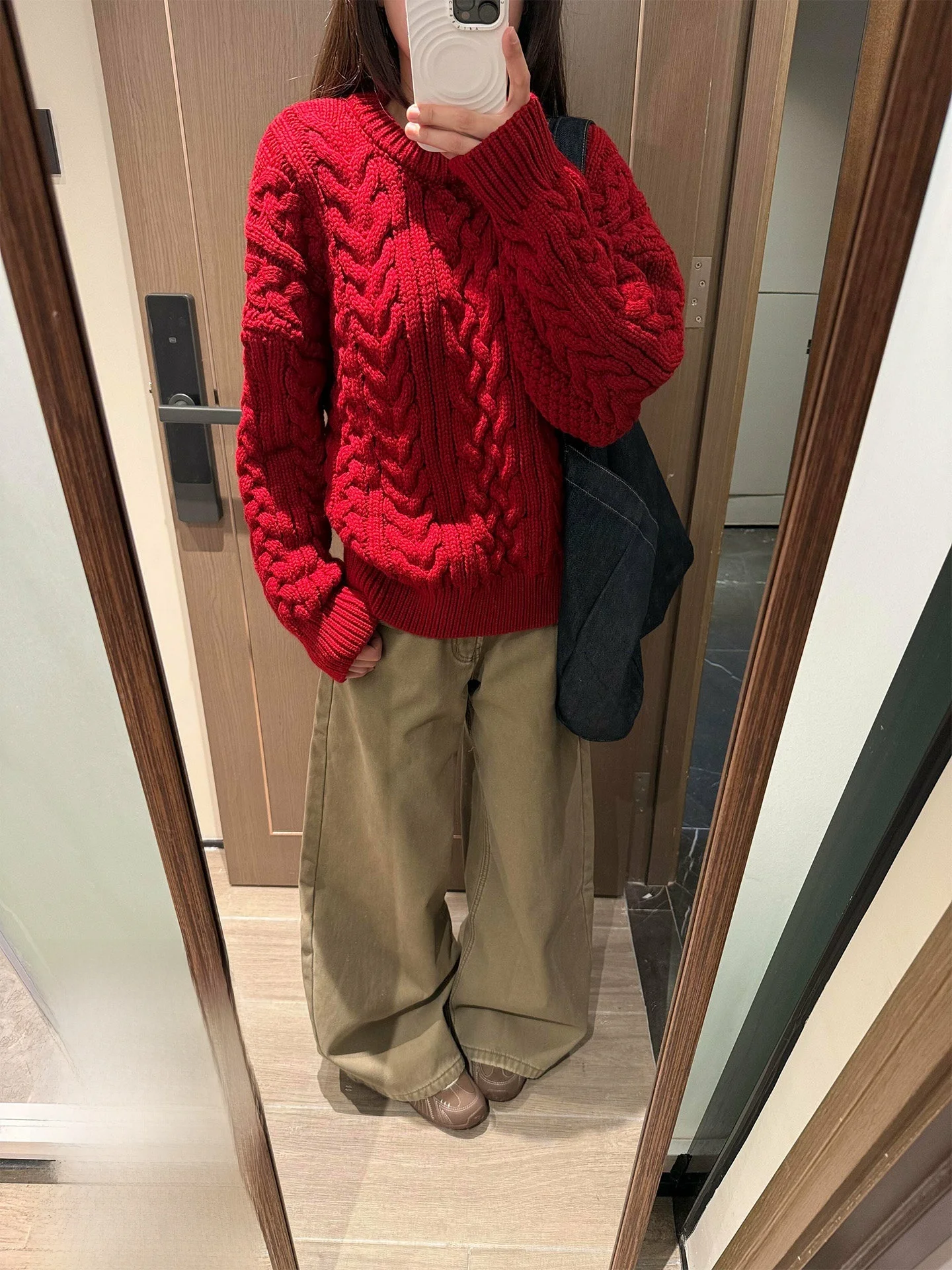 

High Waist Wide Leg Jeans Women's Summer New Thin Loose Straight Narrow Version Floor-Length Pants Khaki Color Casual Style