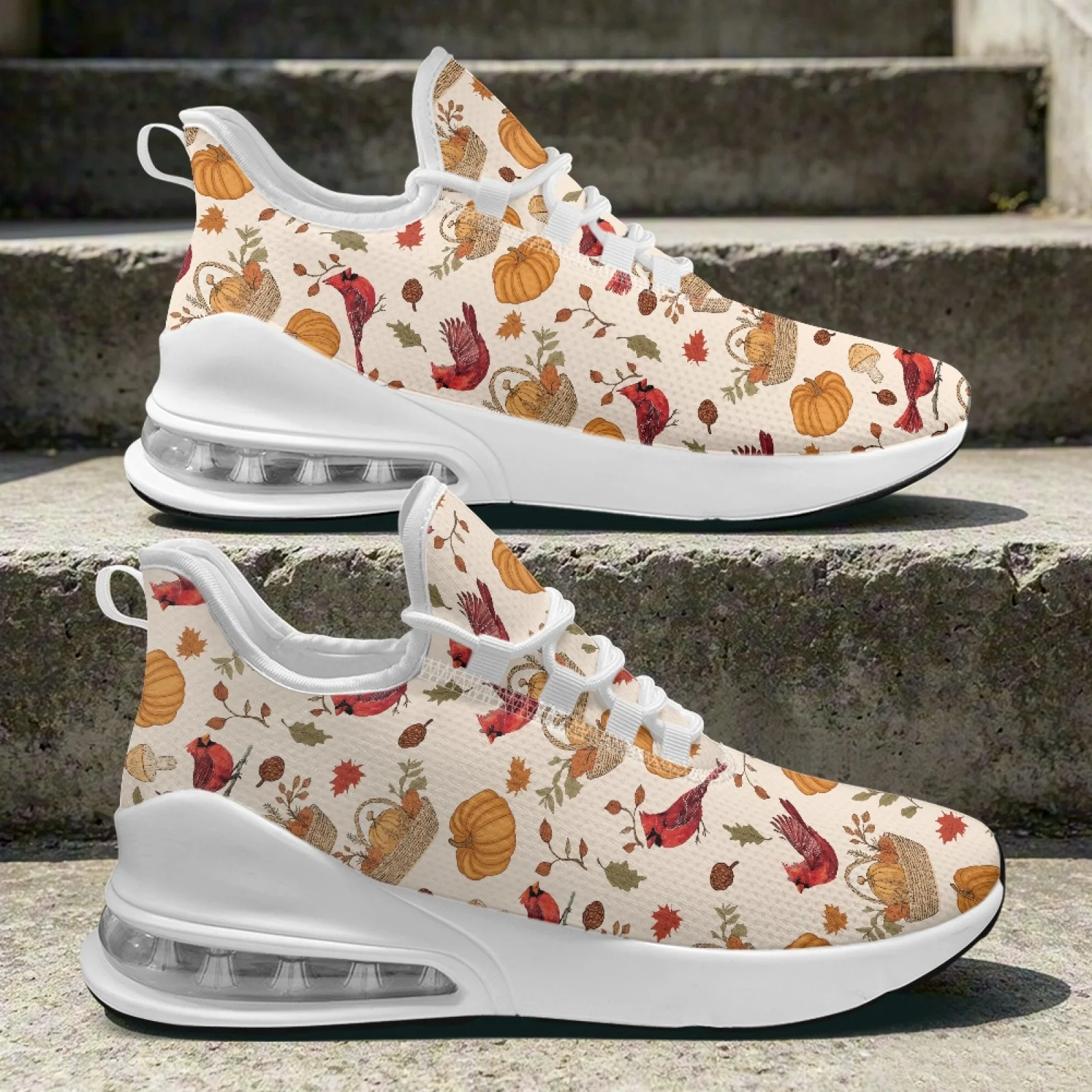 XIXIRIMIDO Thanksgiving Air Cushion Shoes for Woman Autumn/Winter 2026 Collection Shoes Women's Running Sneaker Festive Gifts