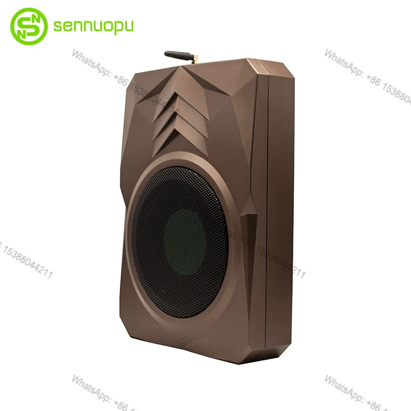 Hot Selling Sennuopu Professional Audio Aluminum Box Auto Electronics Subwoofers with Built in Amplifier