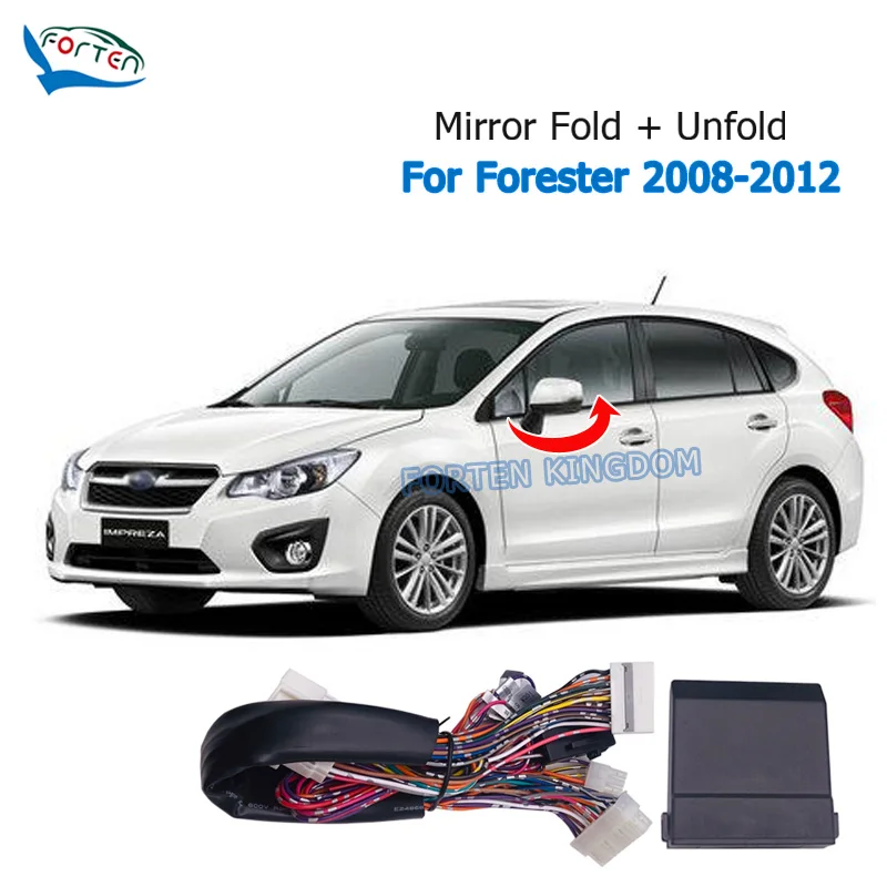 

Car Side Auto Rear Mirror Folding System Module For Forester 2008-2012 Rear View Mirror Fold Unfold