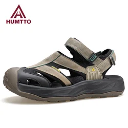 Humtto Sommers andalen atmungsaktive Wanderschuhe für Männer Outdoor Wasser Strands andalen Herren Camping Angeln Klettern Mann Turnschuhe