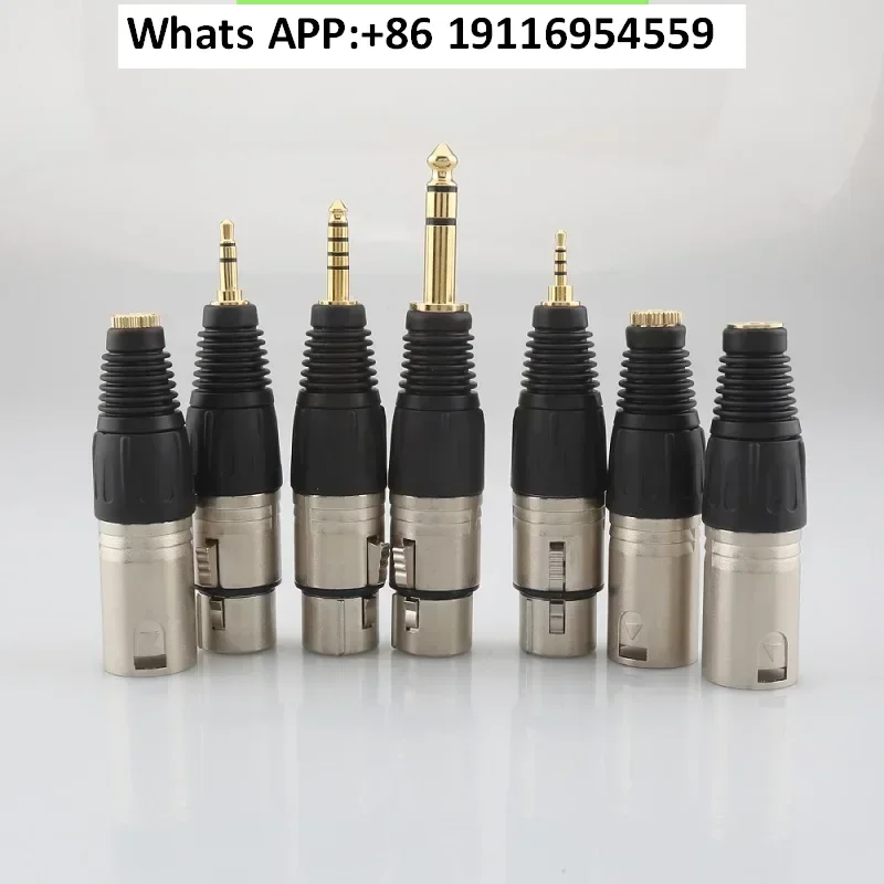 Nutrick DAC デコード クアッドコア XLR バランス オス-メス 2.5/3.5/6.35/4.4 ヘッドフォン アダプター