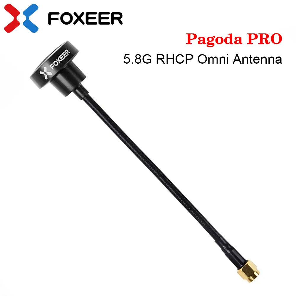 FOXEER Pagoda PRO 68mm/ 86mm/ 150mm 5.8GHz 3dBi Omni FPV Antena RHCP SMA do RC Freestyle FPV Racing Drone VTX Goggles Parts