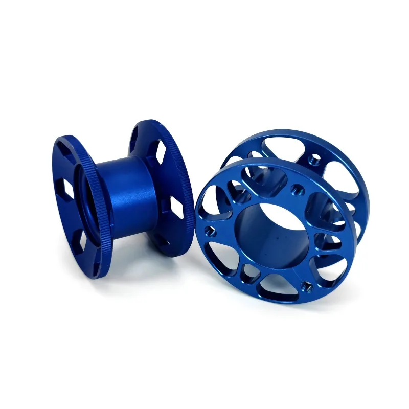 تجميعات البكرة المعدنية الملونة الصناعية عالية الأداء آلة دقيقة بواسطة CNC لتقنية أسلاك الفولاذ المقاوم للصدأ EDM #3