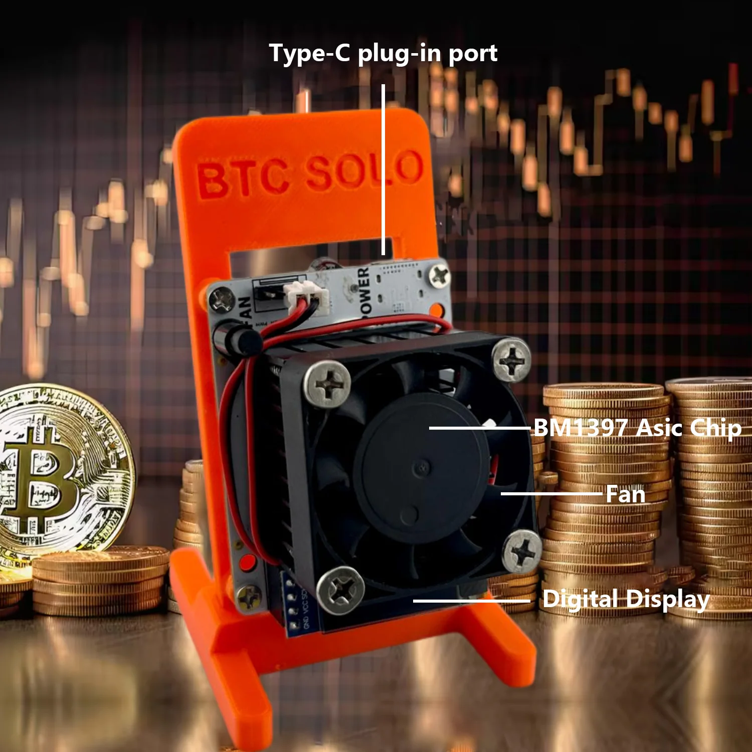 Новинка 2025 года, новейший Bitdsk N8 Solo Miner 200Gh/s Miner для домашнего майнинга BM1397 Asic Chip BTC Miners Cryptos Miner, устройство для майнинга