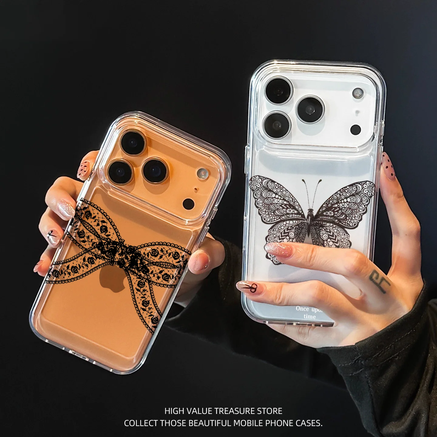 Luxuriöse Spitzen-Mesh-Handyhülle für Xiaomi Mi Lite 5G Ne Xiaomi 12T 13t 14t 15t Pro 17 Pro Max Weiche Rückseite Sturzsichere Schutzhülle – Detail 1
