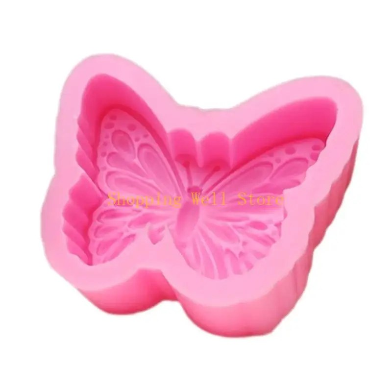 

KX4B Силиконовая форма Формы для свечей-бабочек Глиняные формы Формы для изготовления ароматических свечей