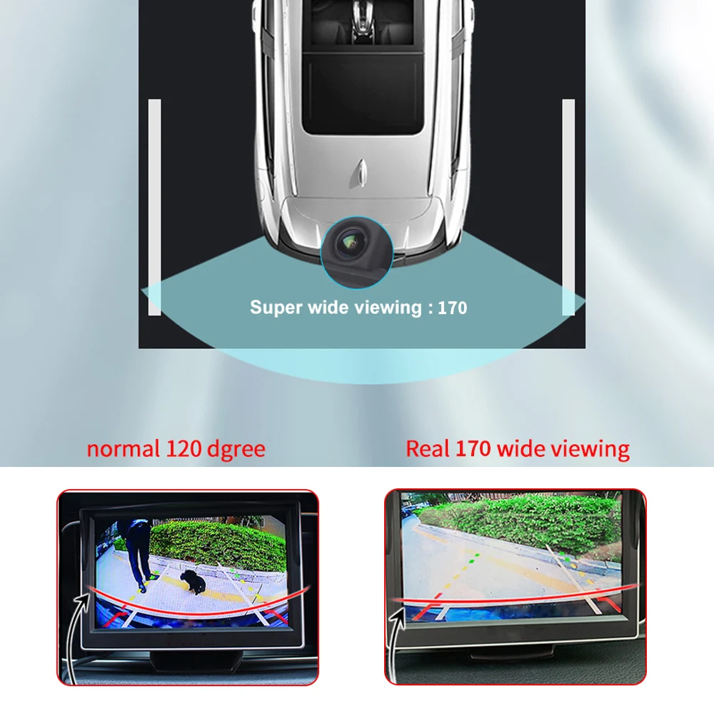 1080P AHD 170° Weitwinkel-Kofferraumgriffkamera für BMW E-Serie E46 E84 E90 mit Gleichrichter – Detail 3