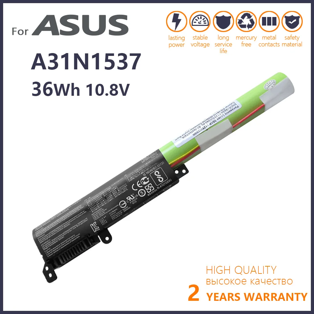 

Genuine New A31N1537 Battery For ASUS VivoBook X441U X441UA X441UV X441SC X441N R414U F441U A441U A441N