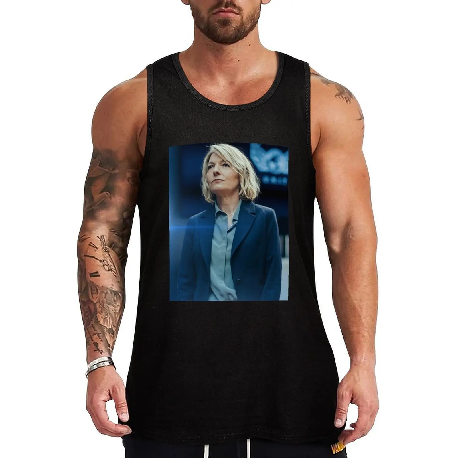 Kate Stewart Series 13 Tank Top Simple Solid Tank Top Sleeveless Casual Daily Shirt