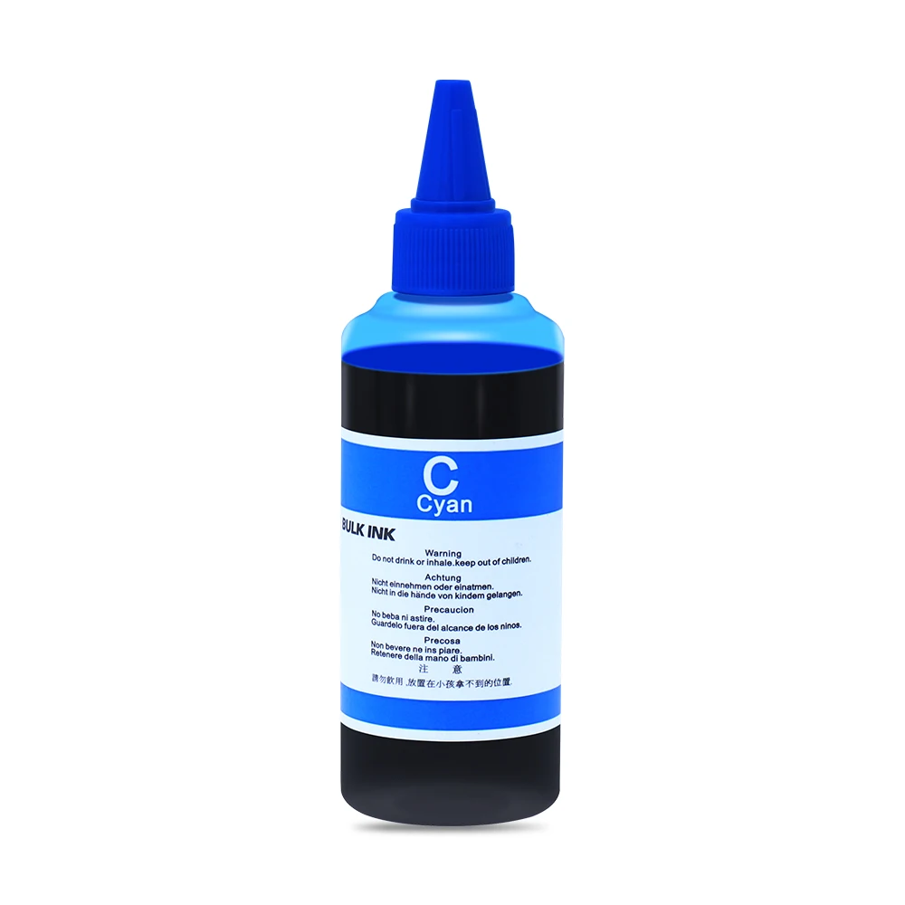 100ml tinta corante para hp para canon para epson toda a impressora a jato de tinta recarga tinta corante kit tinta universal ciss tinta cartucho