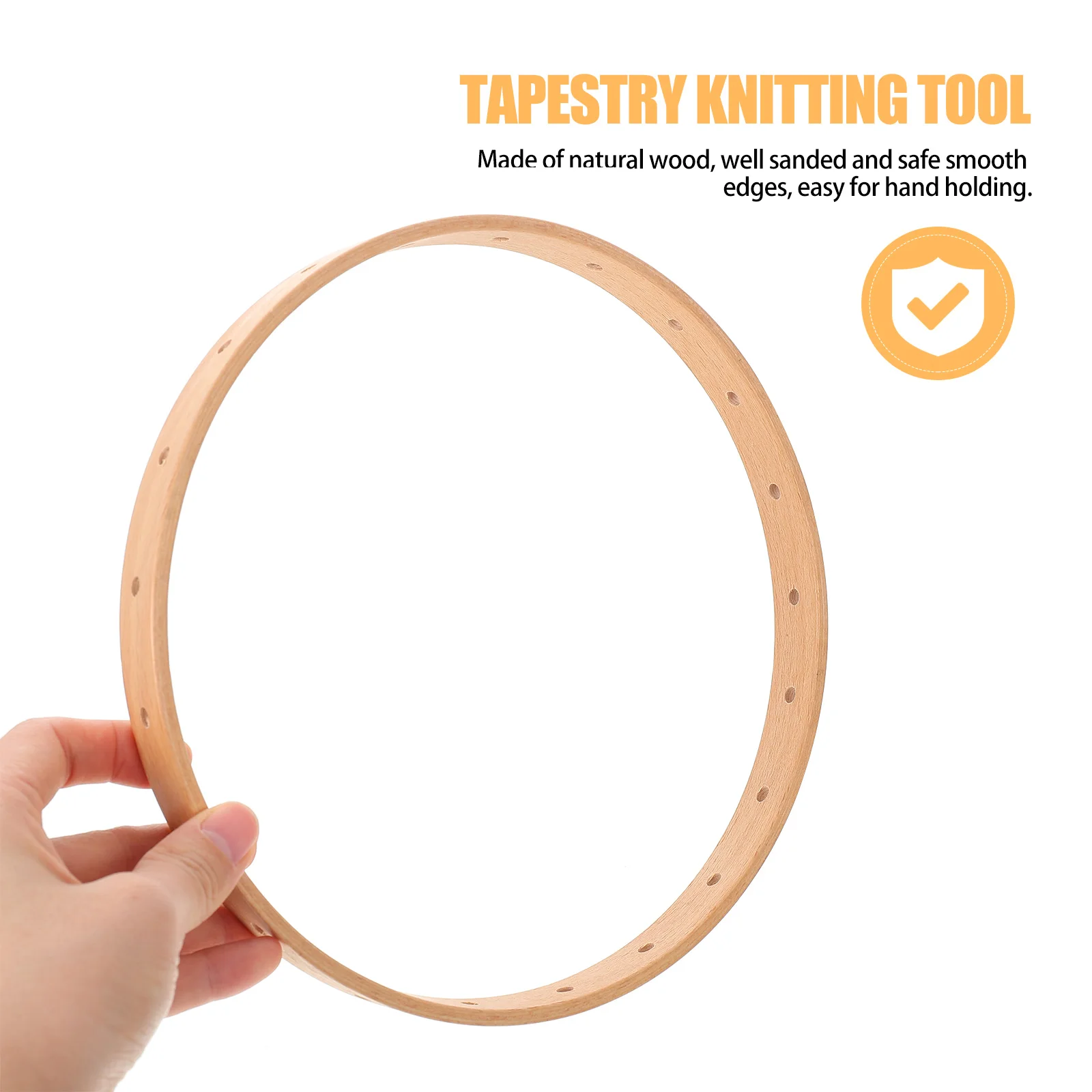 

1pc Bamboo Dream Catcher Frame Diy Crafts Decor Weaving Ring Wall Pendant Reusable Eco-Friendly Circle Making Tool Handicraft