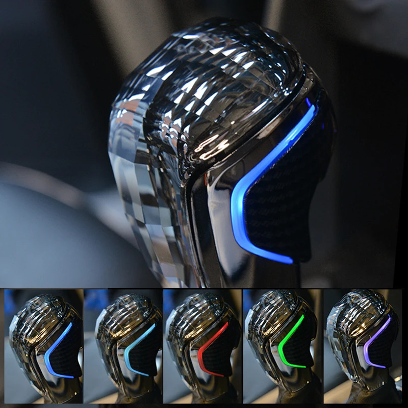 Crystal Gear Shift Knob Suitable for Volkswagen Touareg, NIO, Lavida, Yituo, CC Golf, transmission head, crystal gear, car inter