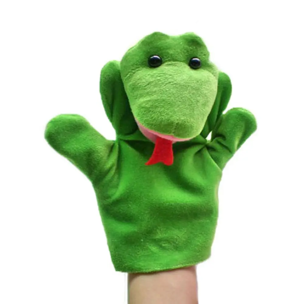 24 Types Hand Puppets For Animal Cartoon Animal Plush Toy Adorable Hand Puppets Cloth Educational Animals Hand Finger Puppet