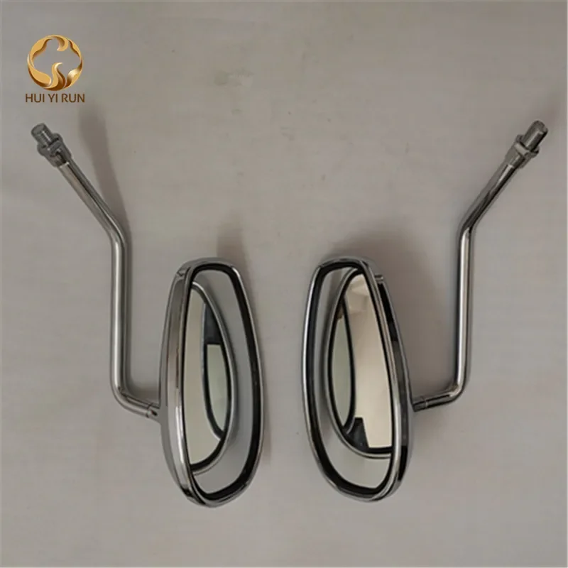 جديد الأمير الأمريكي 1 زوج دراجة نارية المرايا الجانبية مرآة الرؤية الخلفية