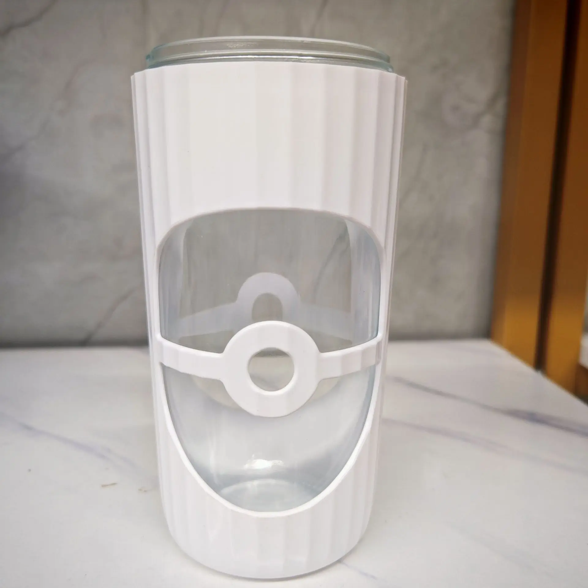 Food Processor Components High Borosilicate Glass Bowl Stainless Steel Basin Filter Cap Portable Cup Power Charger Wire