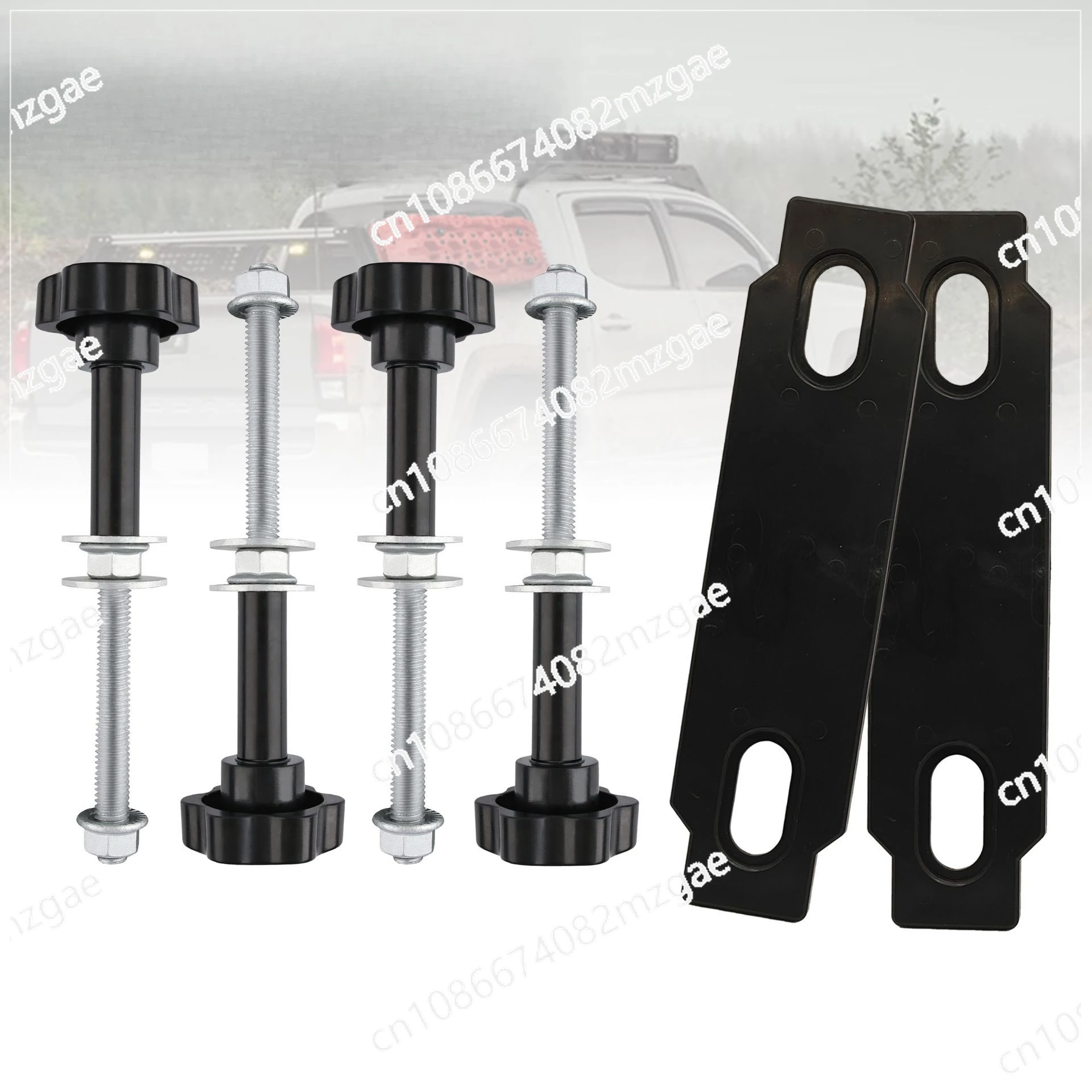 

Багажник на крышу для бездорожья, рама на крышу, боковая нескользящая пластина, эвакуационная пластина, комплект крепежных рамок