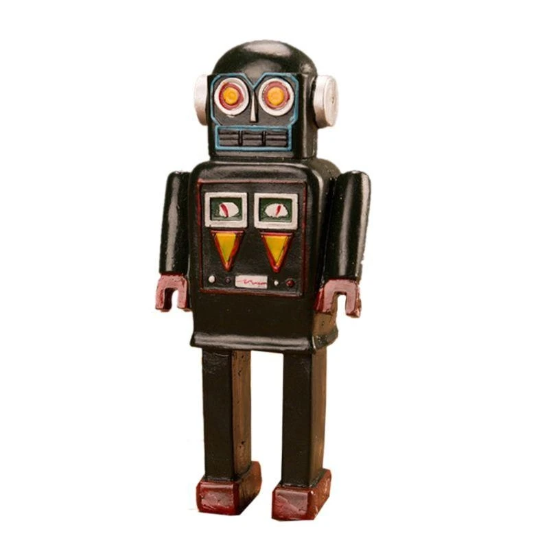 

Gothic Tin Vintage Robot Model Ornament Christmas Table Indoor Decorations Indoor Christmas Ornaments Lovely Statue 15UB