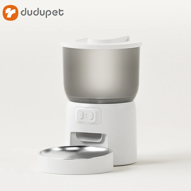 

Automatic Cat Feeder With 1080P Hd Camera Smart Button Wifi Pet Dog Feeder Bowls App Control 3L Dry Food Pet Feeder