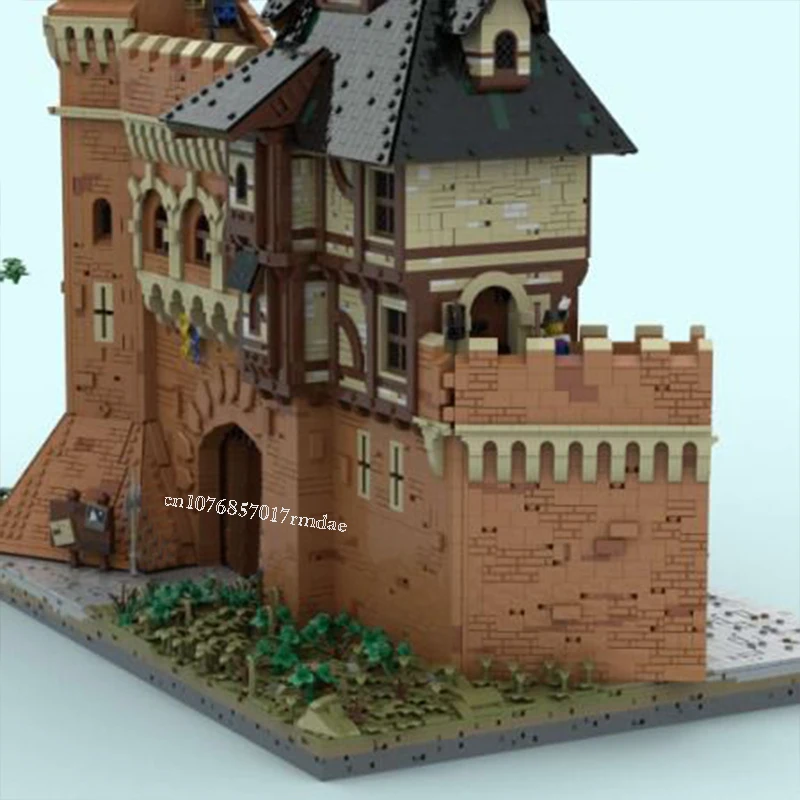 NEW 16164pcs MOC European Medieval Street View Eternal Castle DIY creative ideas Retro child Toy Birthday Gift building blocks