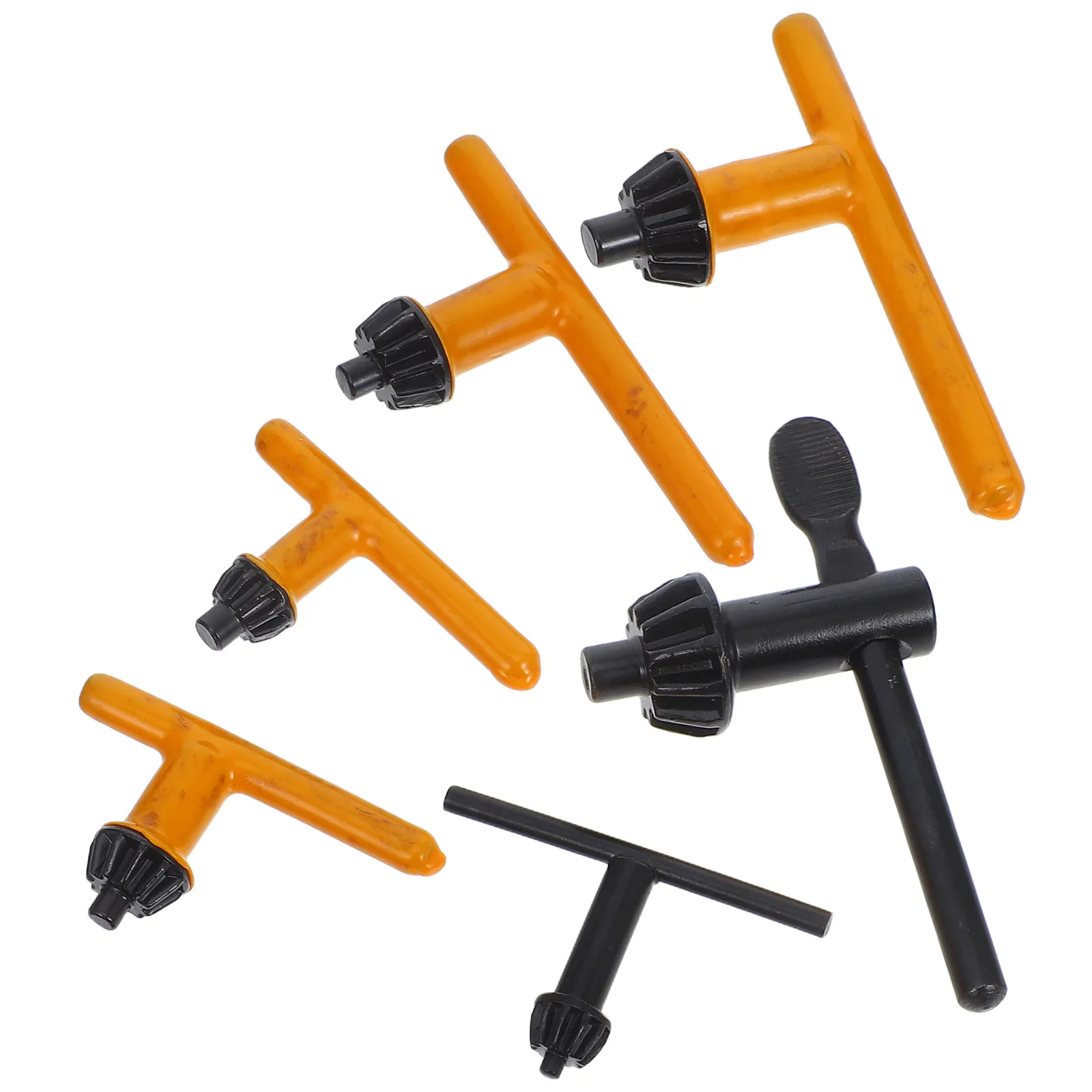 Chave de mandril de broca, 6 peças, substituição, acessórios de prensa manual, fixação elétrica 4mm 6mm 10mm 13mm 16mm 20mm ajustável e resistente