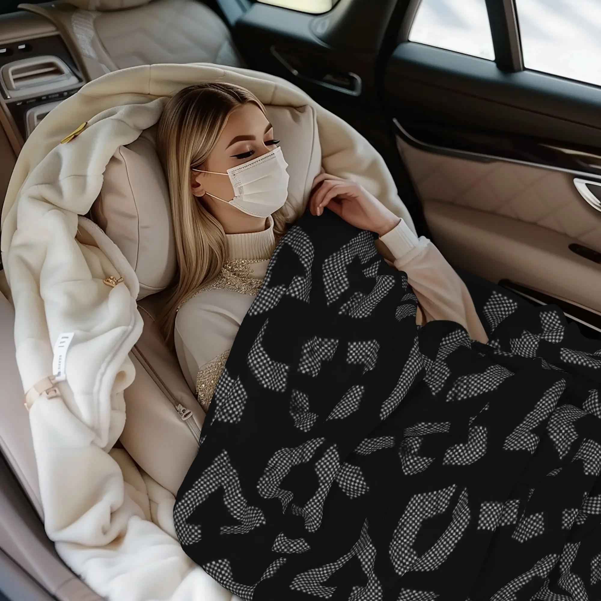 ساحة المعركة فئة الجندي لعبة BF6 البطانيات الجيش كامو رمي البطانيات طائرة السفر فائقة النعومة الدافئة المفارش متعددة الوظائف #2