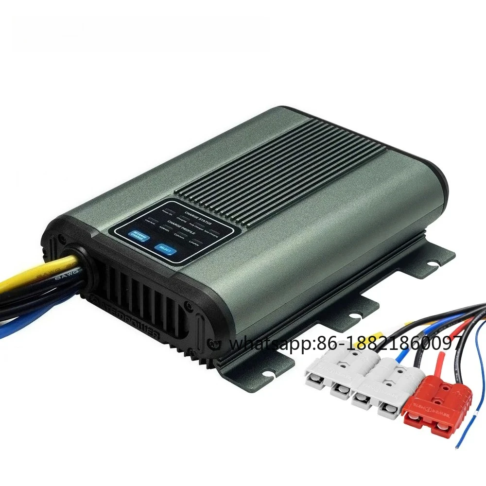 

2025 ATEM POWER 40A 12V MPPT Dual Battery System Car DC-DC Battery Charger