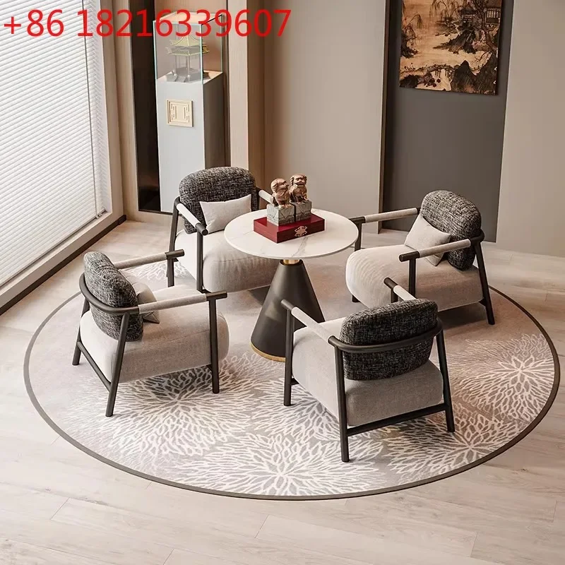 YAO New Chinese Tea House Negotiation Rest Area Sales Office Reception Hall Office Meeting Guests
