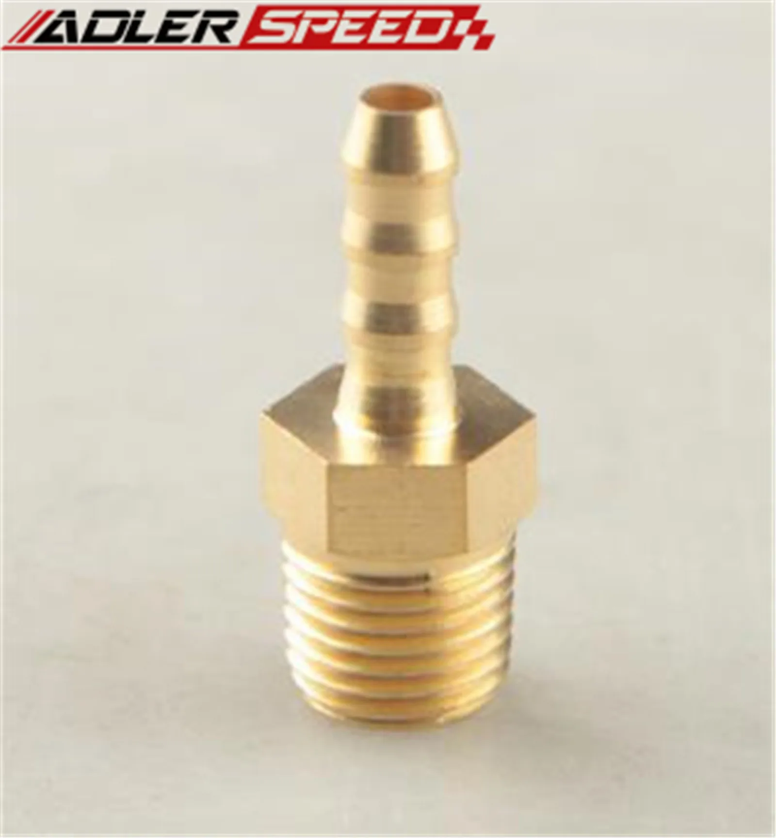 

6mm Male Brass Hose Barbs Barb To 1/4" NPT Pipe Male Thread