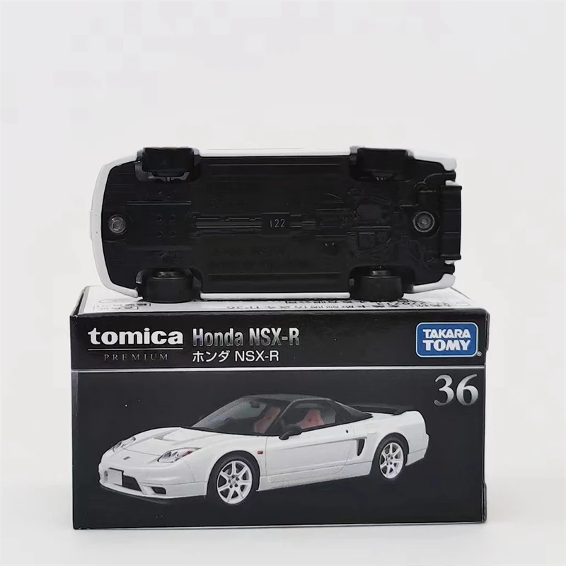 TAKARA TOMY 1:64 Black Box Auto giocattolo in lega Honda NSX-R modello in miniatura con albero di pressione in lega, decorazione per adulti, giocattolo per ragazzo, regalo di compleanno