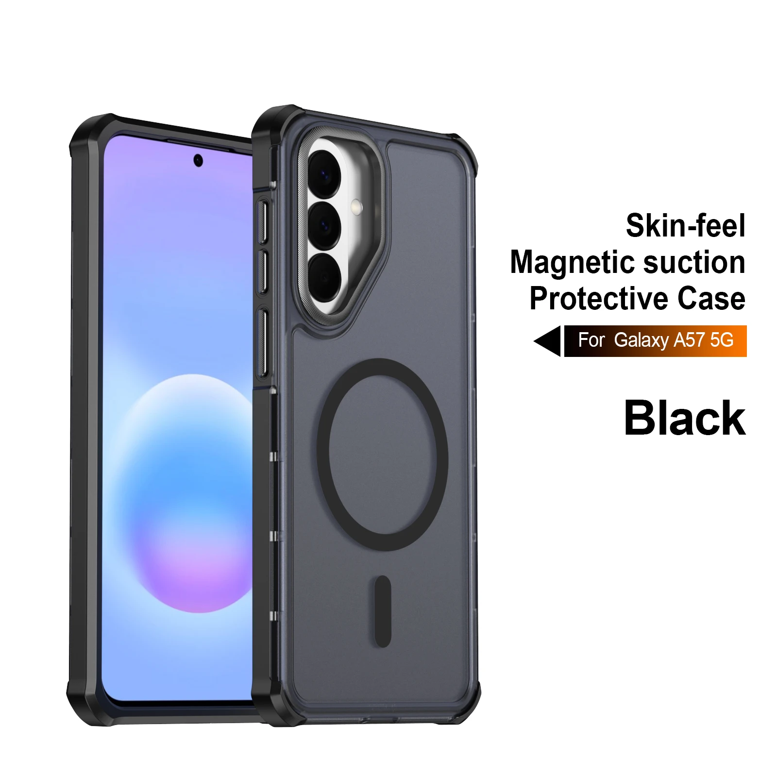 Für Magsafe Magnetische Hülle für Samsung Galaxy S26 S25 S24 S23 Plus Ultra A57 A56 A17 A27 A36 Sturzsichere Matte Transparente Panzerhülle