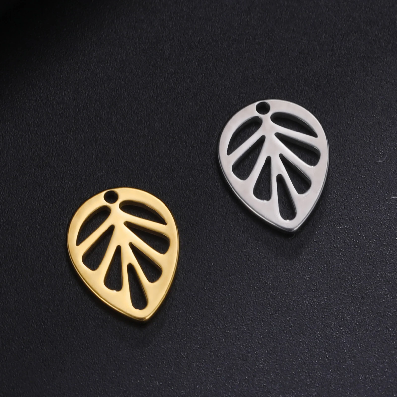 5pcs Stainless Steel Charms for DIY Jewelry Making