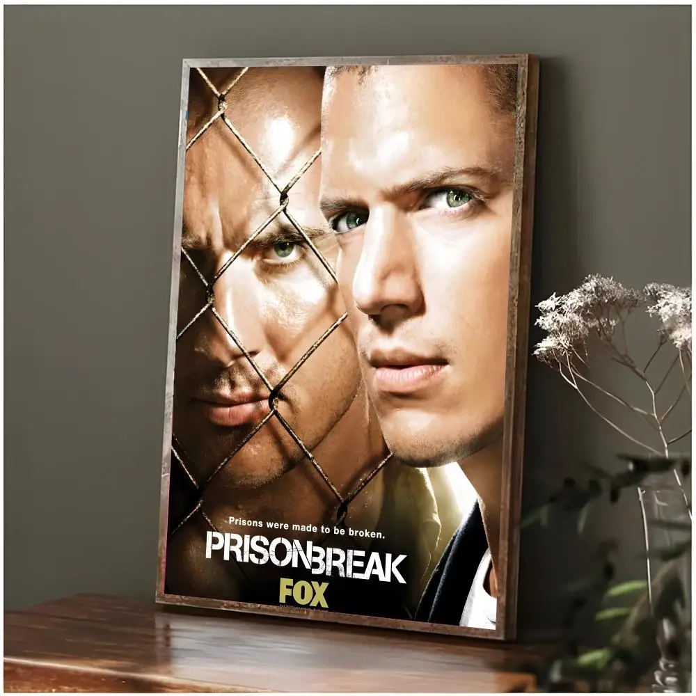 Thriller Drama P-Prison Break Poster Modern Wall Art Bedroom Living Room Print Unframed