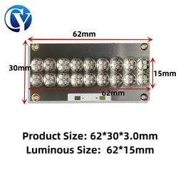 180W Gel Lamp 6868 COB UV LED Curing Lamp 3535 365nm 385mn 395nm 405nm Uv lamp for printer 3D Printing Ink Glue Curing