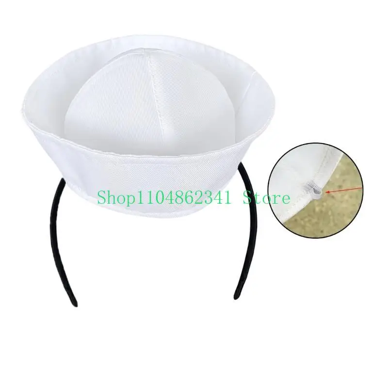 5asd Captain Hats Sailor Costume Accessory for Masquerade Party Marine Cruise