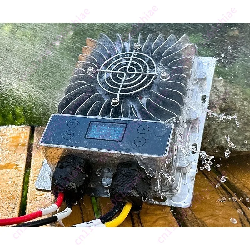 Solar controller 600W40A photovoltaic charging voltage 10-30V adjustable lithium lead oxide battery