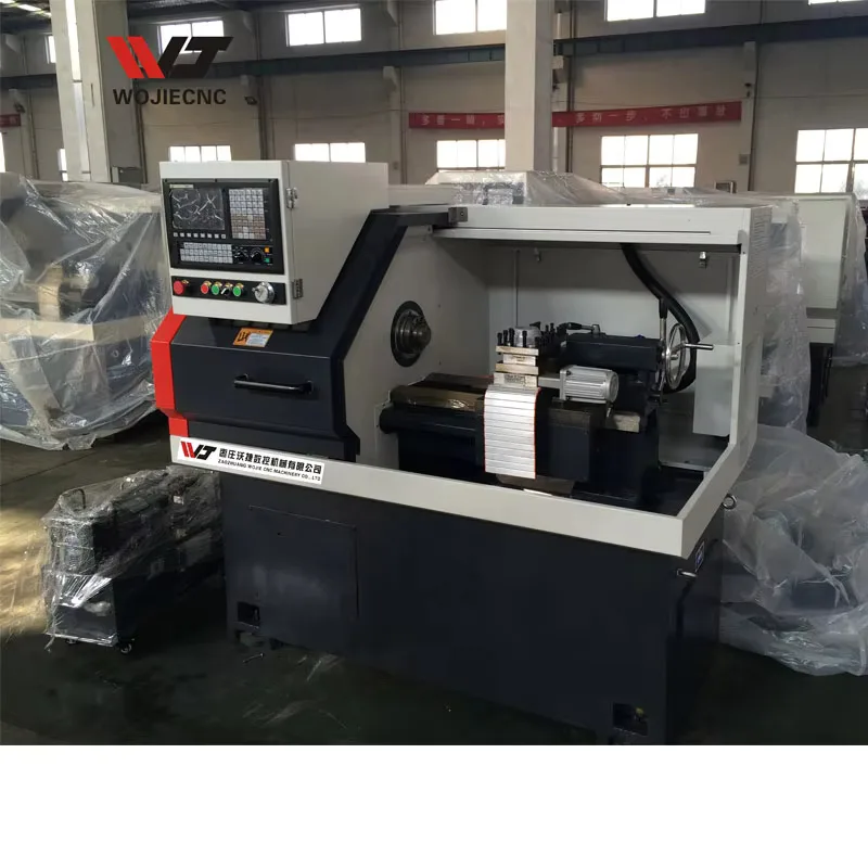 Mesin bubut Cnc Mini presisi tinggi dengan Chuck