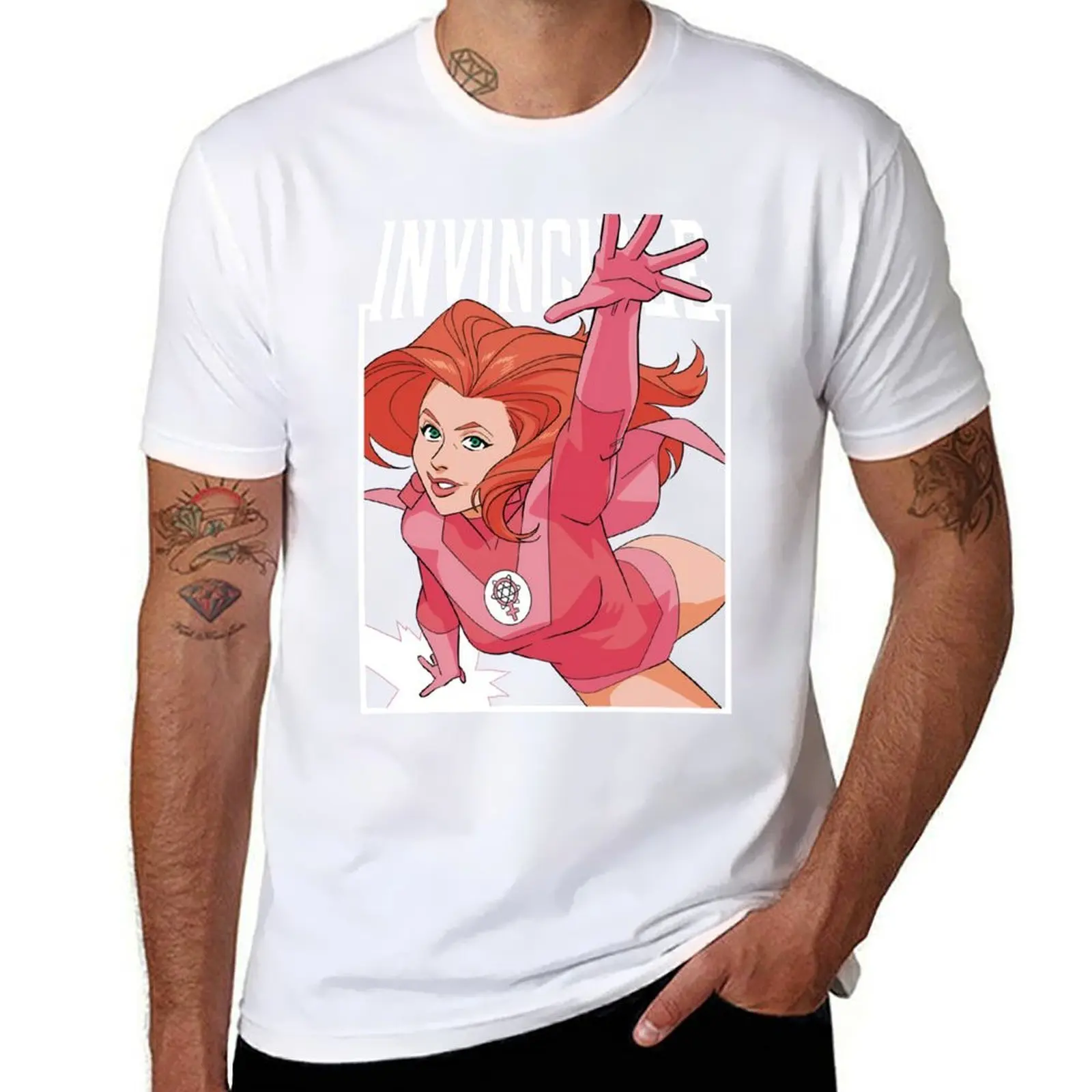 

Invincible Atom Eve T-Shirt t shirts for man cotton funny t shirts man T-Shirt