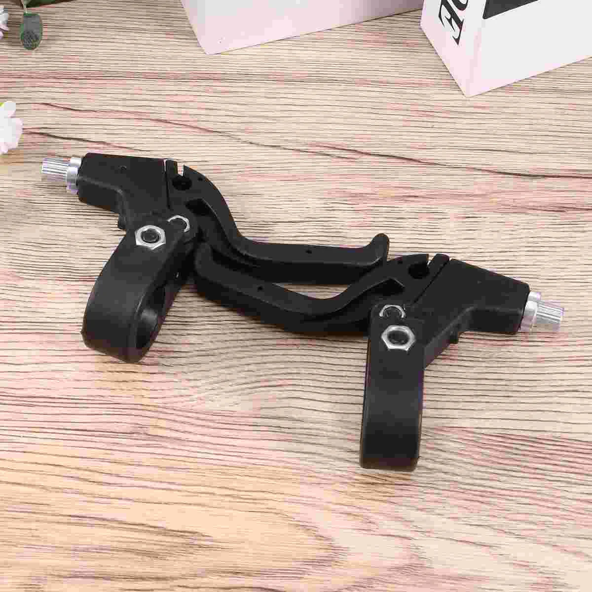 

1 Pair Brake Handle Cover Bike Brakes Cycling Parts Children Brake Levers Suitable for 22cm Diameter Handlebar (Black)