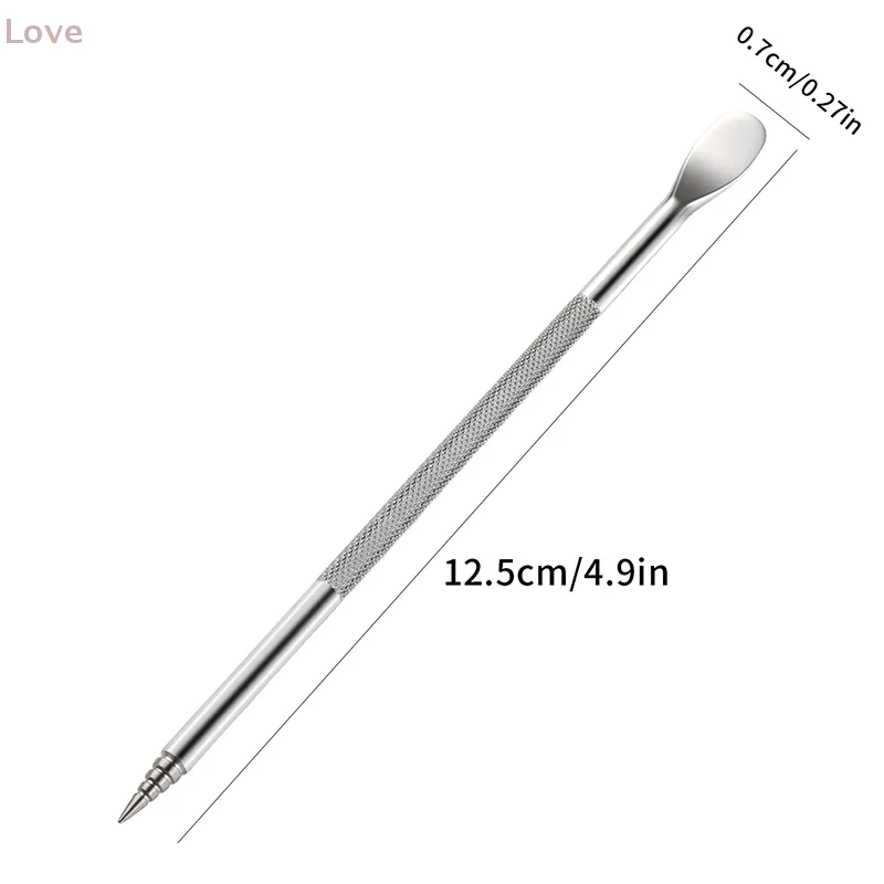 [L&P]両端ネイルアート彫刻ペン12.5cm多機能ミックスジェルポリッシュビルダーペンDIY3D彫刻フラワー彫刻ブラシ