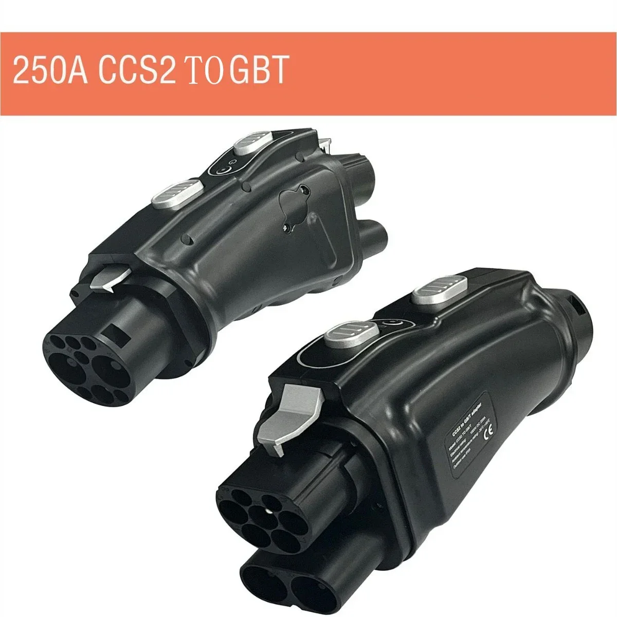E-mingze Factory Wholesales Premium 32A Electric Vehicle DC Charger Connectors CCS2 to GBT Charging Station Adapters Portable