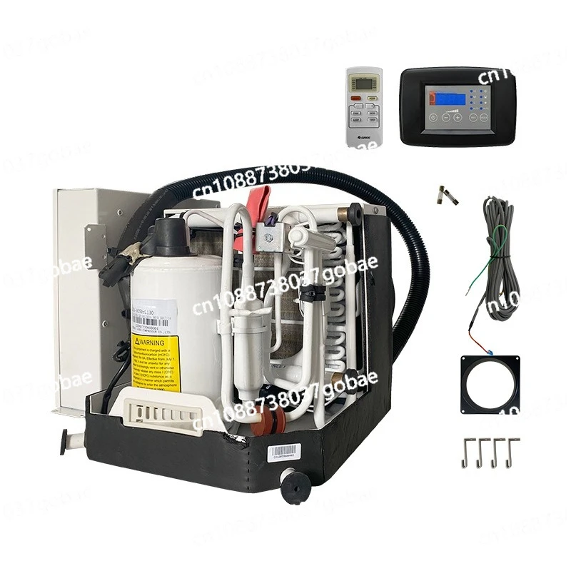 Integrated yacht water cooling cabinet with cooling and heating system, 9000Btu 16000Btu marine yacht air conditioner