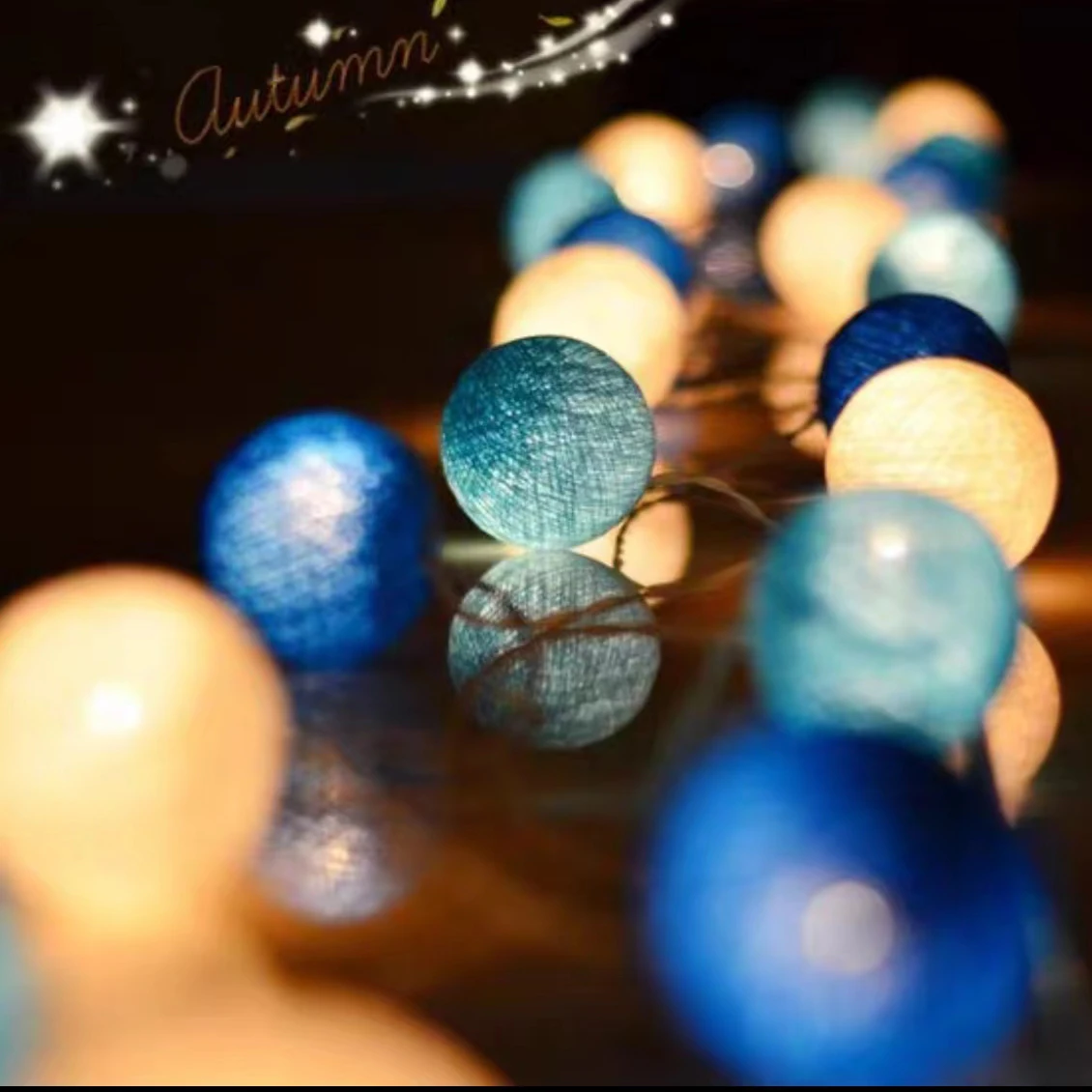 20 LED Rattan ball string Lights Christmas Fairy Lighting Strings batteria o USB Control Holiday Xmas Party Garland Lamps Decor