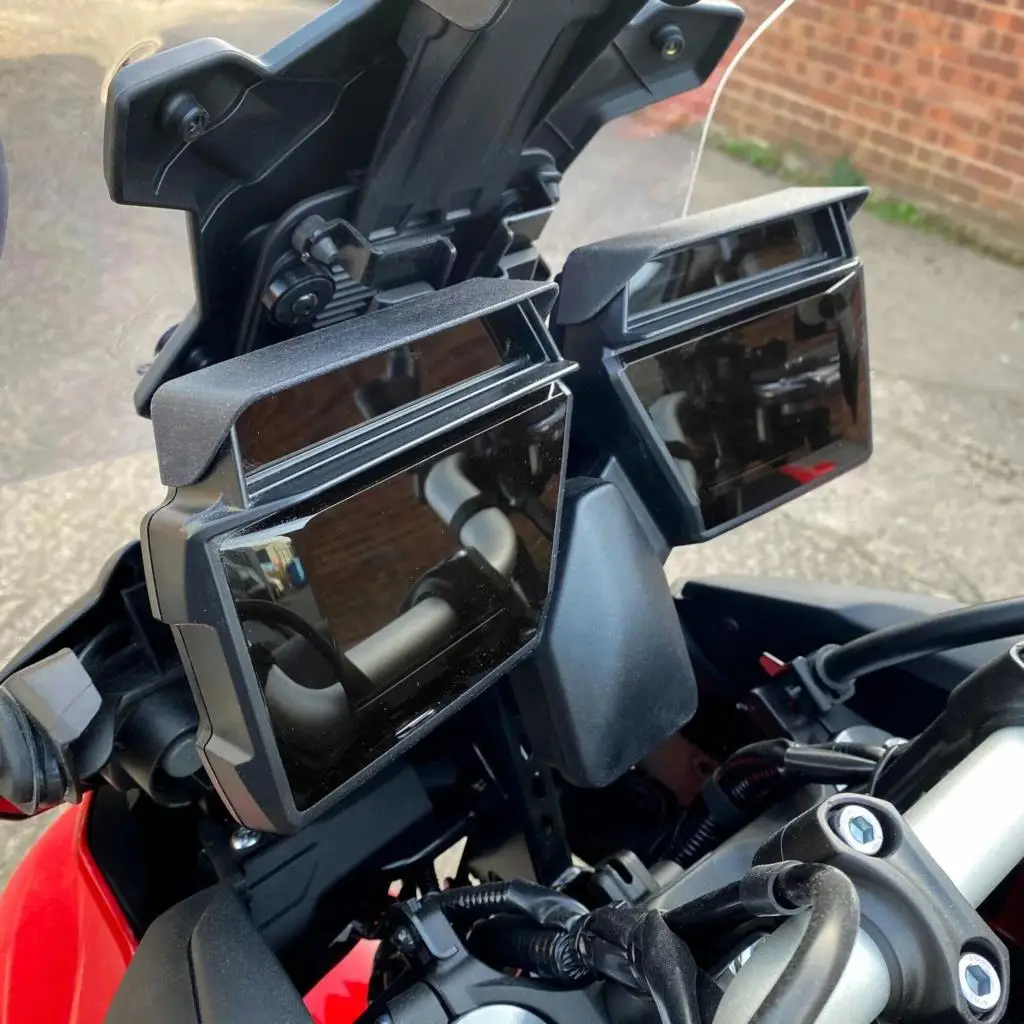 واقي من شرائح الترانزستور الرفيعة TFT لـ ياماها تراكر 9 9GT Tracer9 GT 2021 2022 2023 ملحقات الدراجة النارية أداة قبعة عداد الشمس غطاء حماية