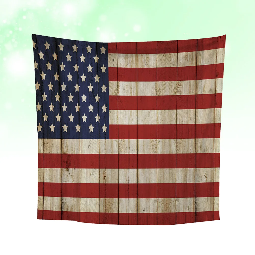 

230x180cm American Flag Tapestry Premium Polyester Photography Backdrop American Flag Party Photo Background Wall Decoration