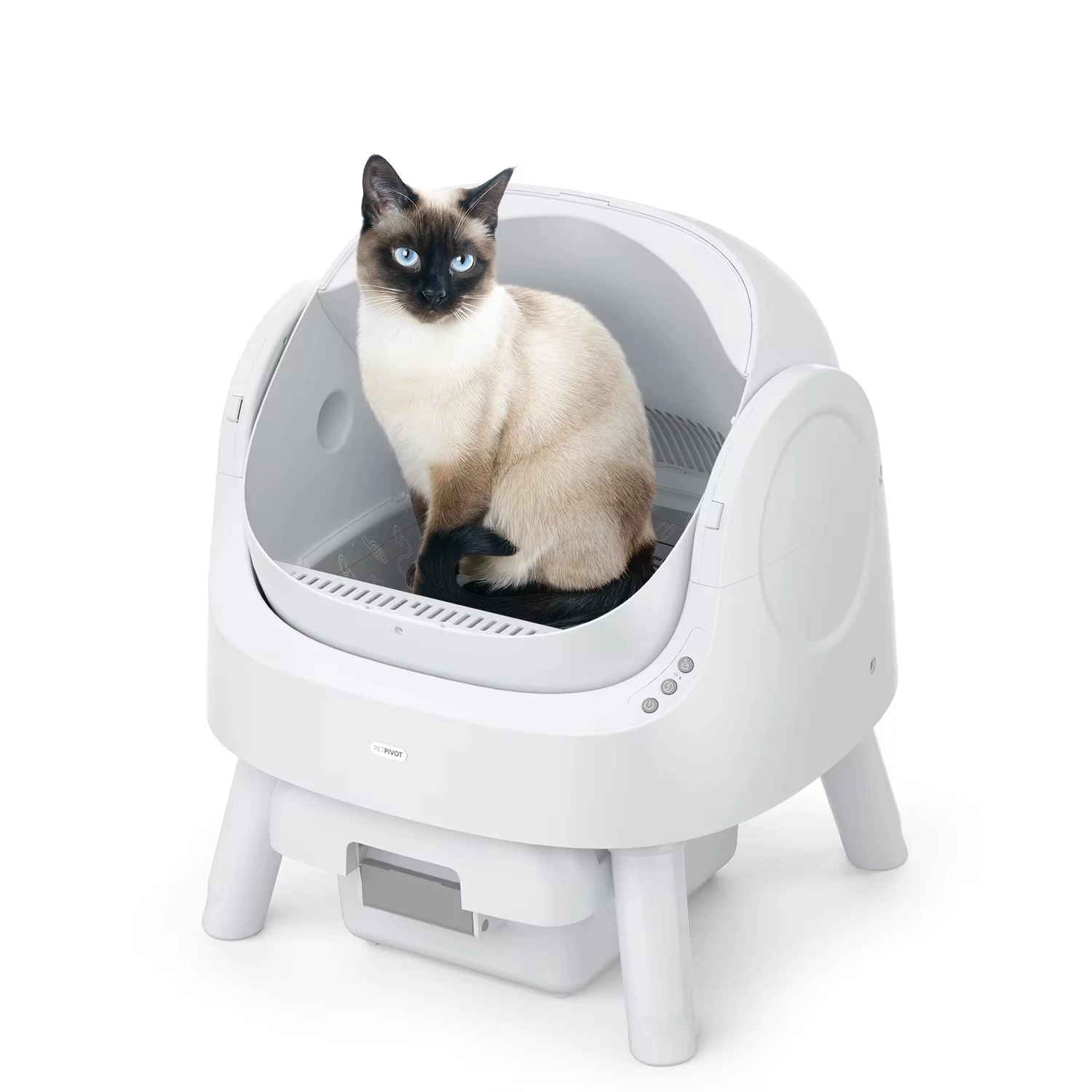 Self-Cleaning Cat Litter Box 65L Large Capacity Automatic Cats Toilet WIFI App Control Smart Auto Cleaning Cat Litter Box