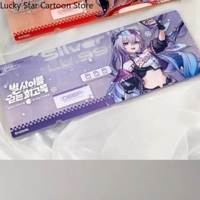 Game Anime Honkai: Star Rail Silver Wolf Murata Himeko Cosplay Acrylic Ticket Stub Decor Halloween Gift Role Play view 2