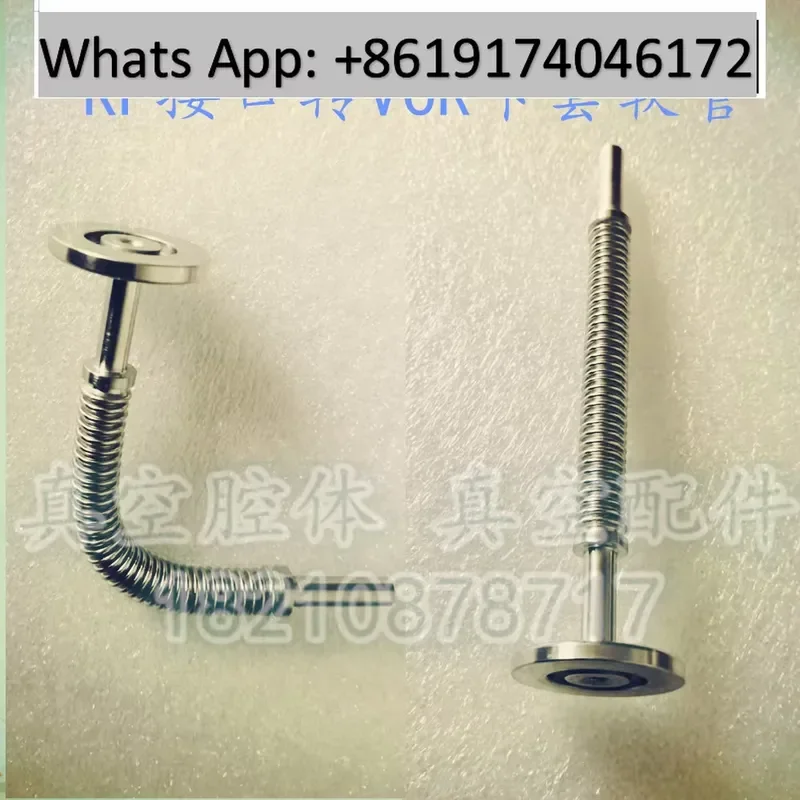 Hot selling KF chuck flange to VCR card sleeve corrugated pipe metal hose KF16 25 40 1/4 3/8 1/2 6MM