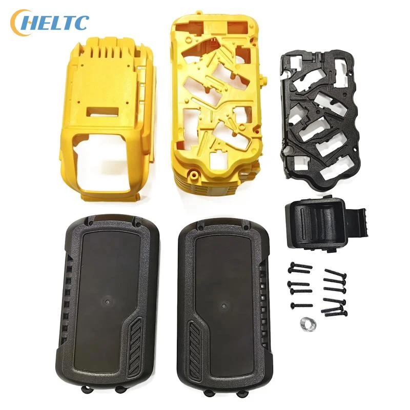 1 Set Plastic 60V Lithium Battery Casing Housings Screw 15 Cells 21700 DCB606 DCB609 Battery Storage Box Plastics Case Holder